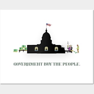 Government BUY The People (TM) Posters and Art